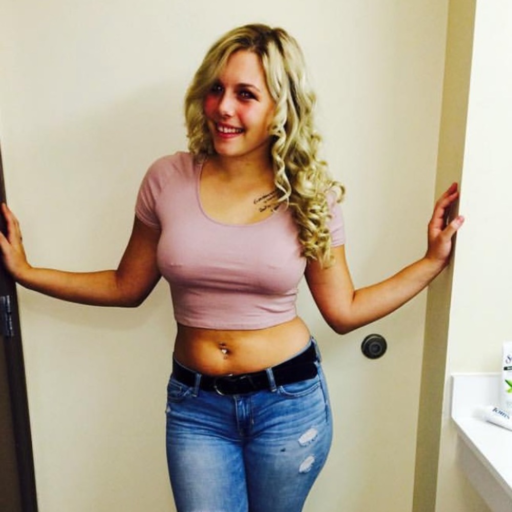 Purple Crop Top